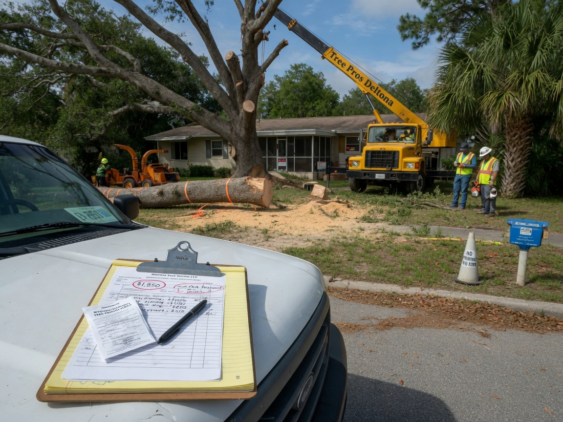 How Much Does Tree Removal Cost in Deltona, FL?
