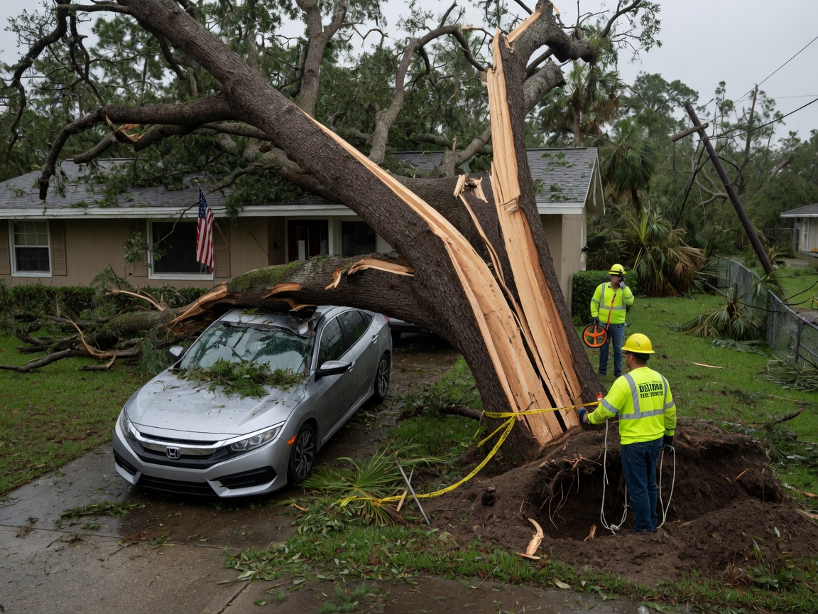 When Does a Tree Need Emergency Removal After a Florida Storm?