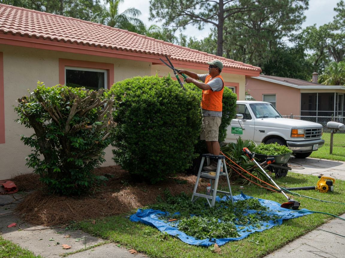 Bush & Shrub Trimming in Deltona